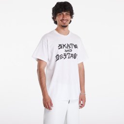 Тениска Thrasher Skate And Destroy T-Shirt White M