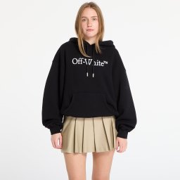 Суитшърт Off-White Big Logo Bookkish Over Hoodie Black/ White S