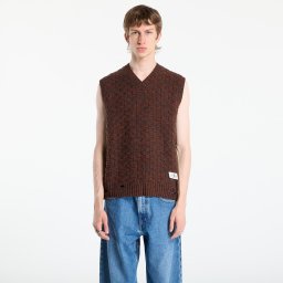 Елек MM6 Maison Margiela Gilet Dark Grey Melange/ Brown L