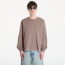 Тениска Jordan Flight Men's Heavyweight Long-Sleeve Top Olive Grey/ Sail/ Olive Grey L