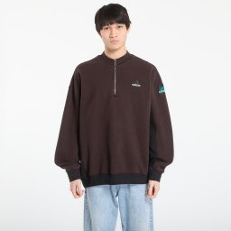 Суитшърт adidas Equipment Blocked Half-Zip Aurora Coffee XXL