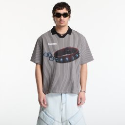 Тениска PLEASURES Pet Polo Charcoal M