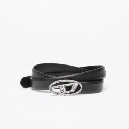 Колан DIESEL Oval D Logo B-1Dr Strass 20 Belt Black 85