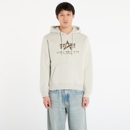 Суитшърт Alpha Industries Basic Hoodie BL Effect Print Stone L