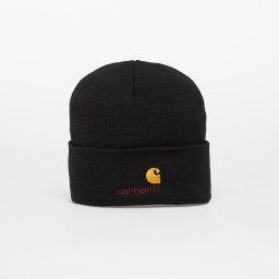 Шапка Carhartt WIP American Script Beanie Black Universal