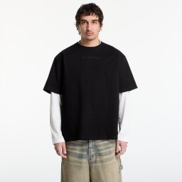 Тениска PLEASURES Neural Applique Shirt Black XL