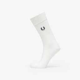 Чорапи FRED PERRY Classic Laurel Wreath Sock Snow White/ Black 39-42
