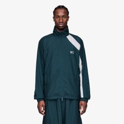 Яке Y-3 Raw Edge 3 Stripes Nylon Shell Jacket Aurora Ivy S