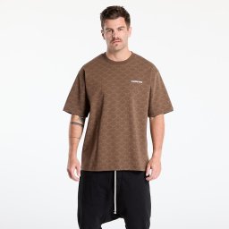 Тениска A BATHING APE College Monogram Logo Relaxed Fit Tee UNISEX Brown S