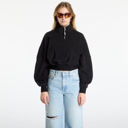 Суитшърт Jordan Flight Fleece Women's Quarter-Zip Top Black/ Black L