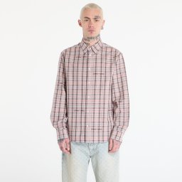 Риза Off-White Flannel Regular Shirt Mauve Morn S