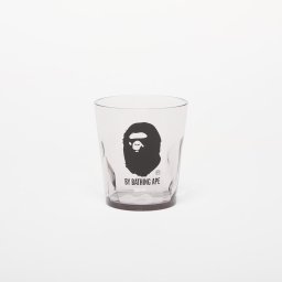 A BATHING APE Bape X Plakira - Ape Head Glass Black Universal