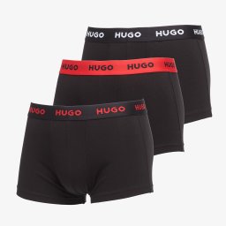 Боксерки Hugo Boss Trunk 3-Pack Black S