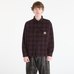 Риза Carhartt WIP L/S Edmands Shirt UNISEX Edmands Check/ Natural/ Palisander M