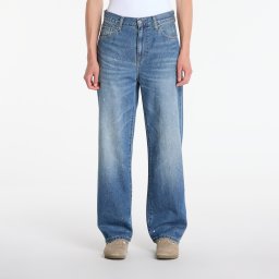 Дънки Carhartt WIP W' Arin Pant Blue Destroy Wash, Splatter 28