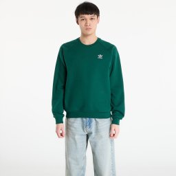 Суитшърт adidas Trefoil Essentials Crew Sweatshirt Collegiate Green S