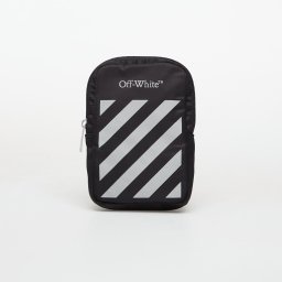 Чанта OFF-WHITE KIDS Reflective Logo Crossbody Bag Black/ Reflec Universal