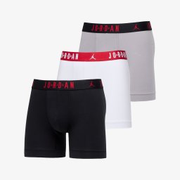 Боксерки Jordan Flight Cotton Core 3-Pack Boxer Brief Black/ White L