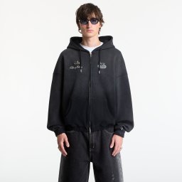 Суитшърт Playboy x FTSHP Waffle Hoodie Dark Grey S