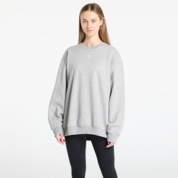 Суитшърт adidas Essentials Fleece Long Oversized Crew Sweatshirt Medium Grey Heather S