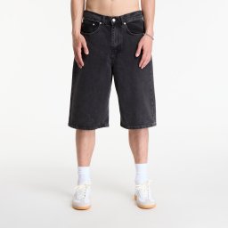 Къси панталони Patta Whiskers Denim Shorts (Black) Black Denim 28
