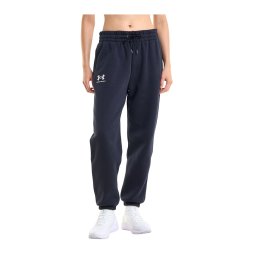 Панталони Under Armour Icon Fleece Jogger Black/ White M