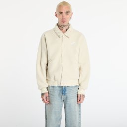 Яке Nike Sportswear Club Men's High-Pile Fleece Coaches Jacket Lt Khaki/ White S