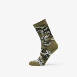 Чорапи Footshop The Basketball Socks Olive Camo 36-38