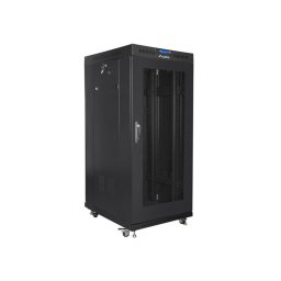Lanberg rack cabinet 19" free-standing 27U / 600x800 self-assembly flat pac