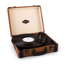 Auna Jerry Lee, ретро грамофон, LP, USB, кафяв (TTS6-JERRY-LEE-BR)