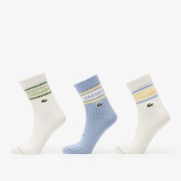 Чорапи LACOSTE Socks 3-Pack Aphylla/ Flour-Yellow 35-38