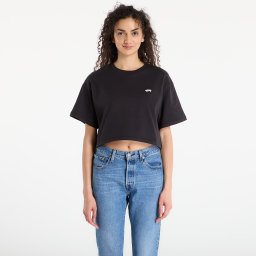 Тениска Vans W Salton Relax Crop SS T-Shirt Black M