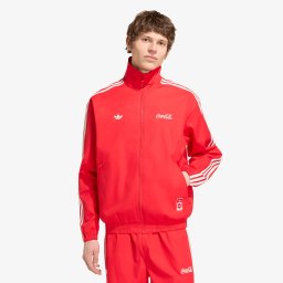 Яке adidas Originals Coca Cola Classic Sport Firebird Track Jacket Vivid Red XL