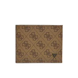 Guess Портфейл Vezzola Leather Slg SMVELE LEA20 Кафяв