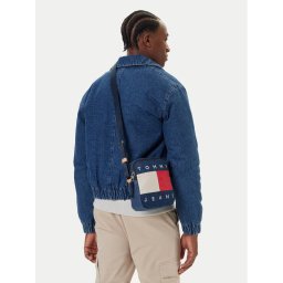 Tommy Jeans Мъжка чантичка Tjm Archive Denim Reporter AM0AM13814 Син