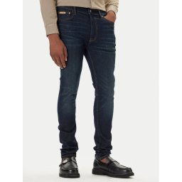 Calvin Klein Jeans Дънки LV04RD718G Тъмносин Skinny Fit