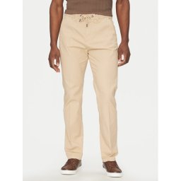 Guess Текстилни панталони M5RB51 WGXW1 Бежов Regular Fit
