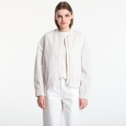 Елек Calvin Klein Linen Bomber Jacket White Sand M