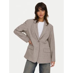 ONLY Сако Linda 15328158 Бежов Oversize