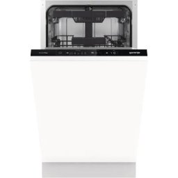 Съдомиялна машина за вграждане Gorenje GV543D15, 10 комплекта, 45 см, SpeedWash, Енергиен клас D, Бял