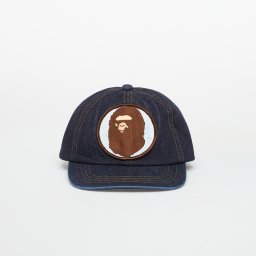 Шапка A BATHING APE Washed Denim Cap M Indigo Universal