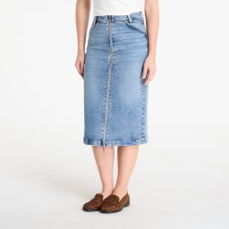 Пола Calvin Klein Jeans Denim Zip Front Skirt Blue 29