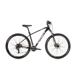 Велосипед Sprint MAVERICK 27.5 ЧЕРЕН ГЛАНЦ/БЯЛО S/400 mm