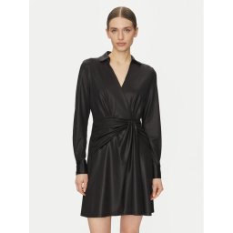 DKNY Коктейлна рокля DD4JL26A Черен Slim Fit