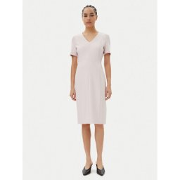 BOSS Ежедневна рокля Damaisa 50490044 Розов Slim Fit