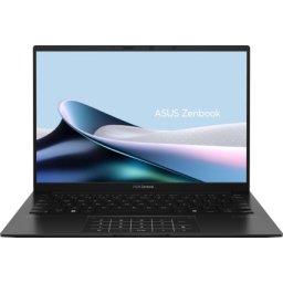 Лаптоп Asus Zenbook UM3406GA-QD246WNA, AMD Ryzen 7 445 ,2.0GHz (14MB Cache, up to 4.6GHz, 6 cores, 12 Threads), 14.0 OLED WUXGA(WU) 1920X1200 16:10,LPDDR5X 16GB ( on board ),512GB SSD G4, Windows 11, Jade Black, Sleev, no adapter