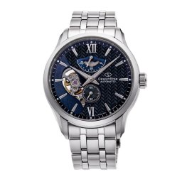 Orient Star RE-AV0B03B - Мъжки часовник, Автомат, 41mm, 10 ATM, Син/Черен