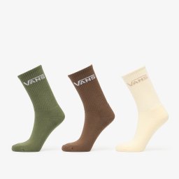 Чорапи Vans Rox Classic Crew Socks Green/ White/Brown L
