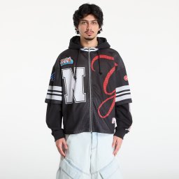 Суитшърт Awake NY Headcrack Champs Jersey Zip Hoodie Black M