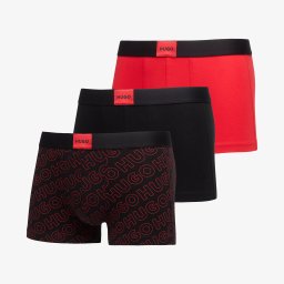 Боксерки Hugo Boss Trunk Trp Galaxy Des Black/ Red S